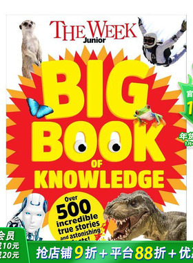 【现货】青少年周刊：知识大百科 The Week Junior Big Book of Knowledge 12岁+英文科普读物 英语阅读拓展进口书