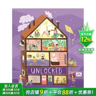 【现货】[T&H]解封:插画师们如何应对封闭隔离 Unlocked:How Tiny Owl illustrators coped with lockdown 英文儿童艺术绘本