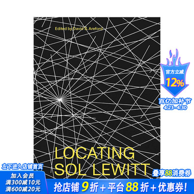 【预售】找寻索尔·勒维特Locating Sol LeWitt 美国当代艺术家作品集*简主义壁画艺术画册 英文原版进口 耶鲁大学出版社