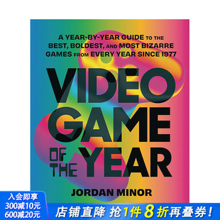 the 预售 Game Year 进口书籍画册 1977至今年度游戏艺术汇编 正版 英文原版 善优图书 Video 插画原画设定集
