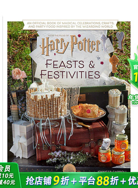 【现货】英文原版 【哈利·波特】Festivities and Feasts 节日和庆典活动  Harry Potter主题活动派对策划指南 英语儿童进口绘本
