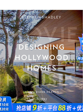 【预售】Designing Hollywood Homes好莱坞室内设计Stephen Shadley