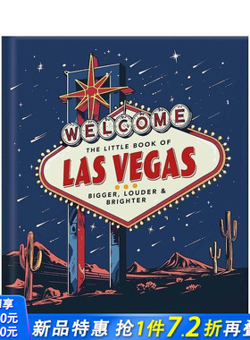 【预售】拉斯维加斯小书 The Little Book of Las Vegas 原版英文旅行 正版进口书