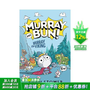 【预售】【默里与邦】#1维京勇士默里 【Murray and Bun】Murray the Viking轻历史科普 英文儿童幽默冒险桥梁章节故事书拓展阅读