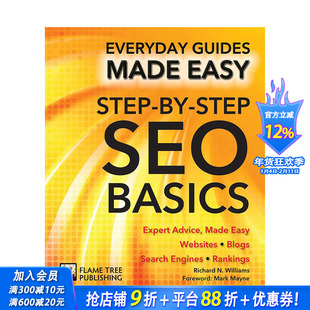 【现货】英文原版 SEO基础手把手指导 Step-by-Step SEO Basics 英文商业行销 正版进口书籍 善优图书
