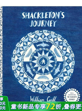 【现货】极地重生（10周年纪念版） 纽约时报十佳绘本 凯特·格林纳威奖 Shackleton's Journey 英文儿童插画故事绘本 进口童书