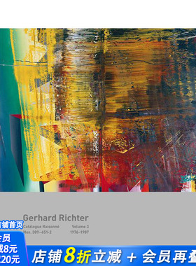 【预售】格哈德·里希特作品集(卷三) Gerhard Richter Catalogue Raisonné. Volume 3 原版英文艺术画册画集 正版进口书