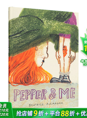 【现货】【意大利插画师Beatrice Alemagna】佩珀与我 Pepper and Me 英文儿童插画故事绘本 进口童书