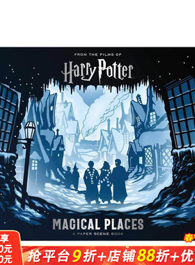 【预售】Popup立体书 哈利·波特:魔法之地 Harry Potter:Magical Places 英文原版进口【善优童书】