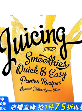 【现货】Juicing 果汁 进口原版图书