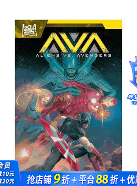 【现货】异形大战复仇者 Aliens vs. Avengers 原版英文漫画书 《蜘蛛侠》作者Jonathan Hickman 正版进口书