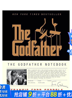 【预售】教父电影制作手札 The Godfather Notebook 原版英文生活 正版进口书