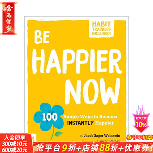 【预售】快乐指南 【Be Better Now】Be Happier Now 原版英文生活综合 正版进口书