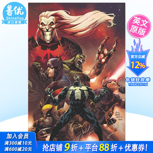 【现货】英文漫画 毒液：凯茨和斯泰格曼 Venomnibus by Cates & Stegman 原版进口书籍 Marvel Comics 善优图书