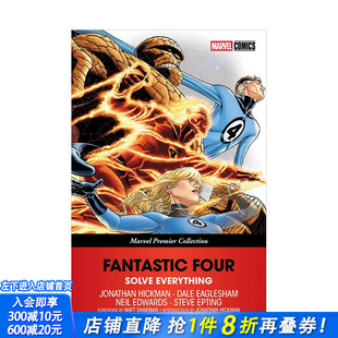 Everything英文漫画正版 现货 漫威典藏 Premier Fantastic Collection 神奇四侠：终极解答 进口书 Four Solve Marvel