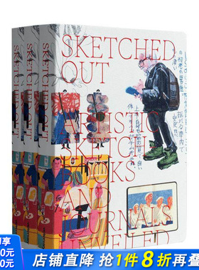 【预售】素描 ：揭开艺术素描本和日记的面纱 Sketched Out 原版英文艺术插画原画设定集 涂鸦草稿本 正版进口书