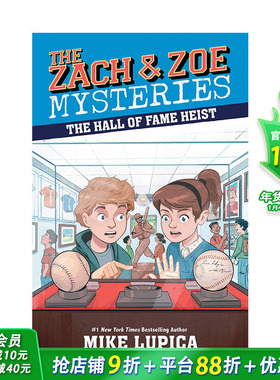 【预售】【Zach And Zoe扎克和佐伊】7：Hall Of Fame名人堂 英文原版故事章节书【善优童书】