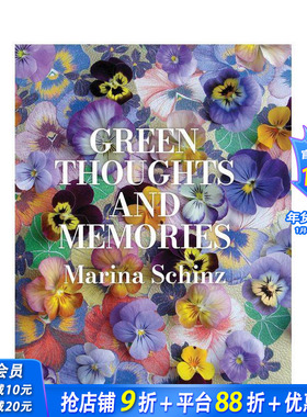 【预售】绿色畅想与回忆 Marina Schinz拍摄的花园 天堂的视野 Green Thoughts and Memories 原版英文园林景观 正版进口书