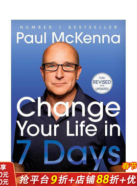 【预售】七天改变人生：榜首自助成功与幸福指南 Change Your Life In Seven Days 原版英文生活综合 正版进口书