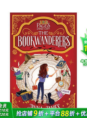 【预售】美国畅销书Pages & Co 图书漫游者 Pages & Co.: The Bookwanderers  英文儿童漫画故事 英语拓展阅读进口童书