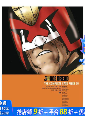 【预售】爵德判官：第 36 版：完整案件档案 Judge Dredd: The Complete Case Files 36 原版英文漫画书 正版进口书