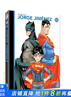 【预售】Jorge Jimenez的DC艺术 The DC Art of Jorge Jimenez 英文漫画 DC画师 超凡双子 蝙蝠侠 正义联盟 正版进口书