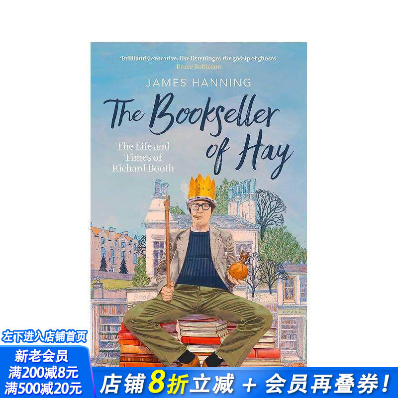 【预售】海伊镇书商:理查德?布斯的传奇人生 The Bookseller of Hay 原版英文商业行销 全球大二手书镇 正版进口书