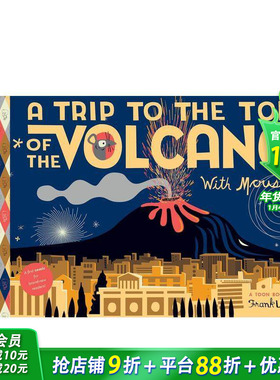 【预售】【老鼠的奇妙之旅】和小老鼠一起勇闯火山之巅 【Trips with Mouse】英文儿童漫画故事 英语拓展阅读进口童书