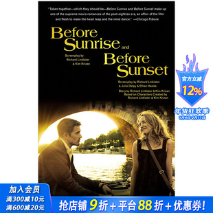 【现货】Before Sunrise & Before Sunset 爱在日出日落前 两部电影剧本