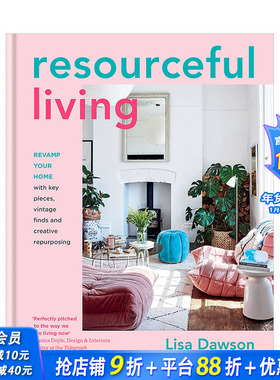 【预售】富有技巧的居家生活Resourceful Living 室内设计博主的家居布置装修指南 英文原版