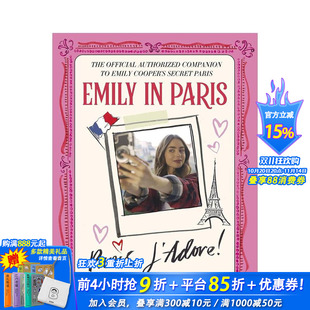 英文生活 进口书 Emily Adore Paris 艾米丽在巴黎 正版 原版 预售