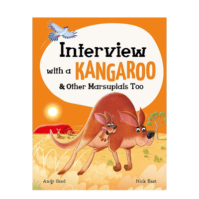 【现货】英文原版 动物采访:袋鼠与其它有袋动物Interview with a Kangaroo: and Other Marsupials Too儿童插画绘本精装进口图书