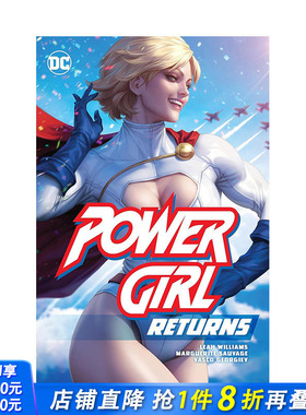 【现货】英文原版 力量女孩归来 Power Girl Returns 英文漫画 进口原版书籍 善优图书