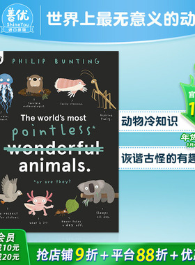 【现货】世界上那些笨的动物The World's Most Pointless Animals:Or are they? 6岁以上自然科学课外科普知识儿童绘本 英文版