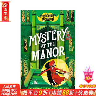 【预售】【大侦探波波】庄园谜云【Montgomery Bonbon】Mystery at the Manor少年侦探小说故事书 英文英语拓展阅读 蓝思值700L+