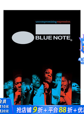 【现货】蓝色音符图解历史:自1939年以来的爵士乐Blue Note Uncompromising Expression: The Finest in Jazz Since 1939 英文
