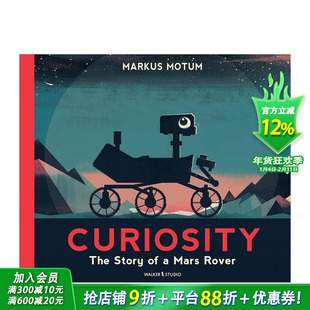【预售】好奇号：火星车的故事 Curiosity: The Story of a Mars Rover 英文儿童插画科普故事绘本 进口童书