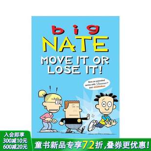 大内特：不动就没了 善优图书 书籍 预售 英文原版 Lose Nate Big 进口原版 Move 英文儿童故事绘本