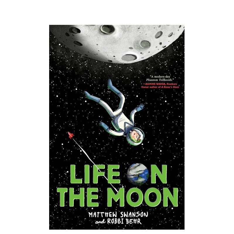 【预售】月球上的生活 Life on the Moon 精装英文儿童插画科普绘本 进口童书