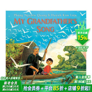 【预售】我爷爷的歌 My Grandfather's Song 英文儿童插画故事绘本 进口童书