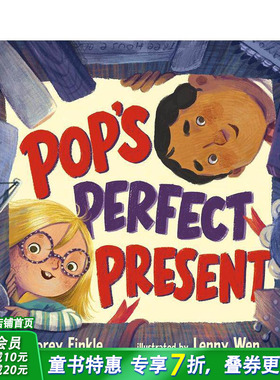 【预售】流行音乐的完美礼物 Pop's Perfect Present 英文儿童插画故事绘本 进口童书
