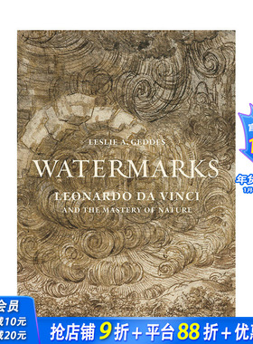【预售】英文原版 水印：达芬奇和对自然的掌控 Watermarks: Leonardo da Vinci and the Mastery of Nature艺术历史与评论进口书