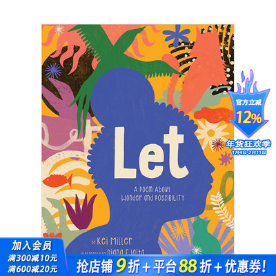 【现货】容许：奇迹与可能性 诗歌插画集 Let: A Poem About Wonder And Possibility 原版英文插画原画设定集 正版进口书籍