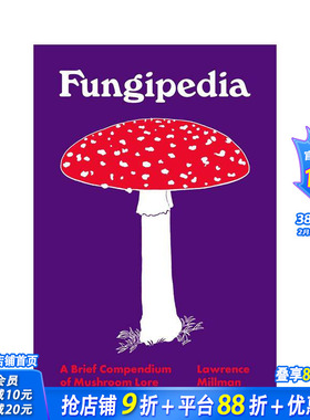 【预售】真菌百科 【Pedia Books】Fungipedia  原版英文社会科学 正版进口图书