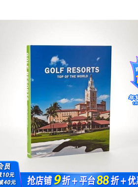 【预售】高尔夫度假胜地 Golf Resorts，  of the World 原版英文建筑设计 正版进口书