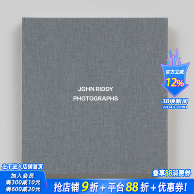 【预售】约翰·里迪：照片 John Riddy: Photographs 原版英文摄影作品集 正版进口书