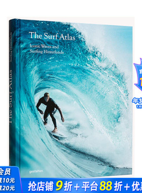 【预售】冲浪图集:标志性冲浪腹地 Surf Atlas : Iconic Waves and Surfing Hinterlands around the World 英文原版进口书