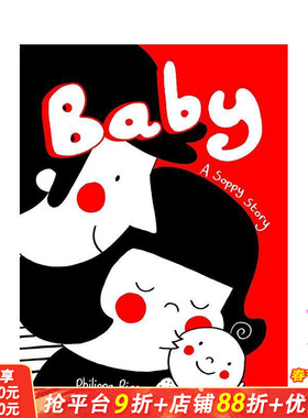 【预售】【英国插画师Philippa Rice】宝宝：磕磕绊绊的日子 Baby: A Soppy Story 原版英文漫画书 正版进口书