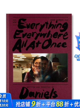 【预售】【A24电影剧本集】瞬息全宇宙 Everything Everywhere All at Once Screenplay Book 奥斯卡金像奖 原版英文正版进口书