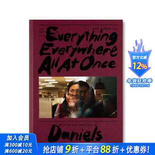 【预售】【A24电影剧本集】瞬息全宇宙 Everything Everywhere All at Once Screenplay Book 奥斯卡金像奖 原版英文正版进口书